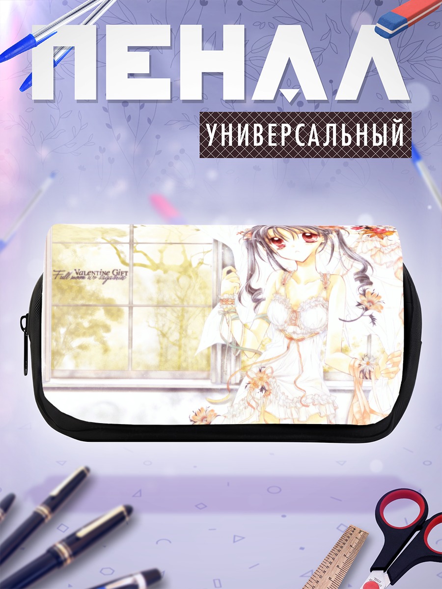 Пенал-косметичка Мицуки Кояма в цветах