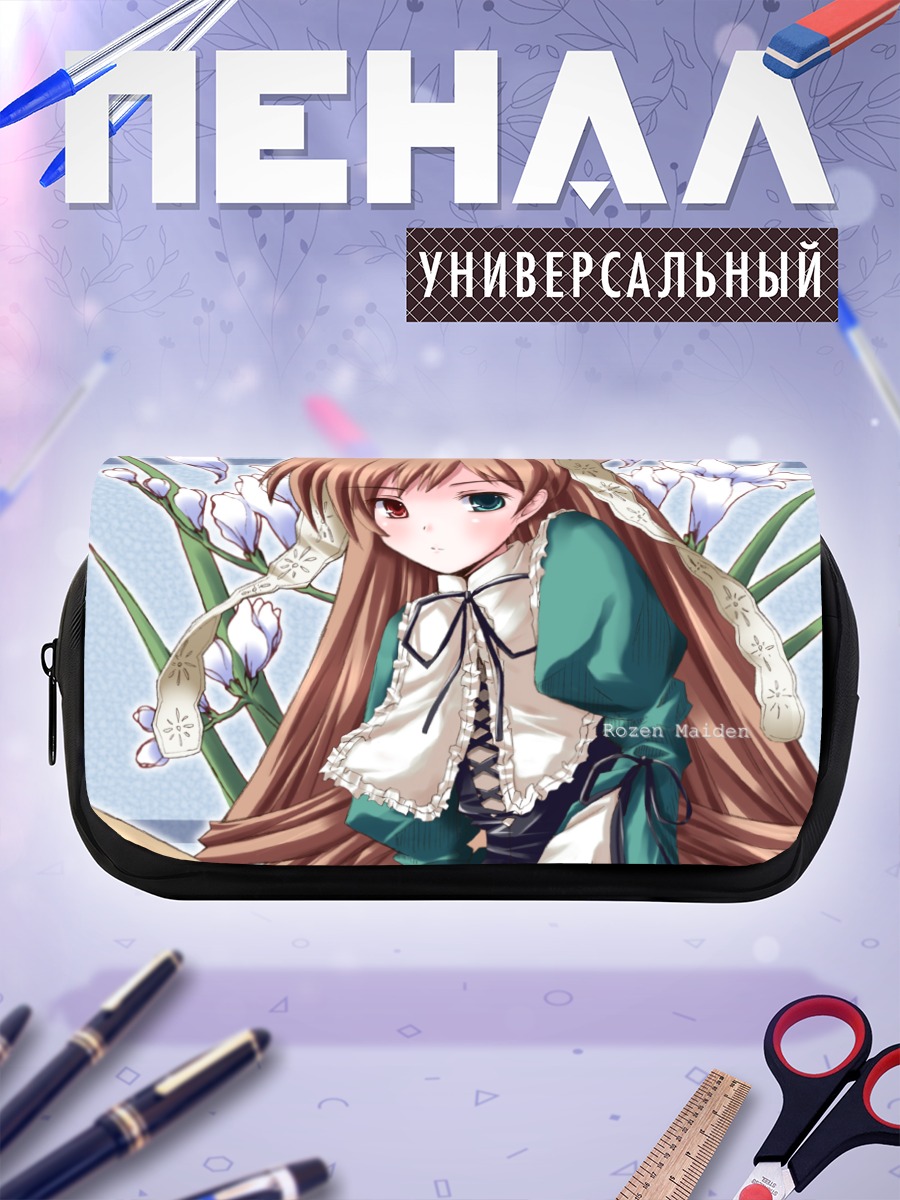 Пенал-косметичка Суйсэйсэки в цветах