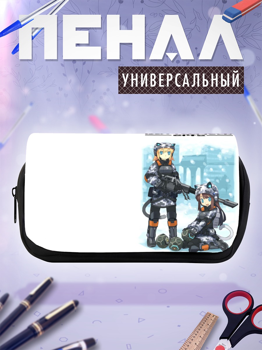Пенал-косметичка Мику Хацунэ в броне
