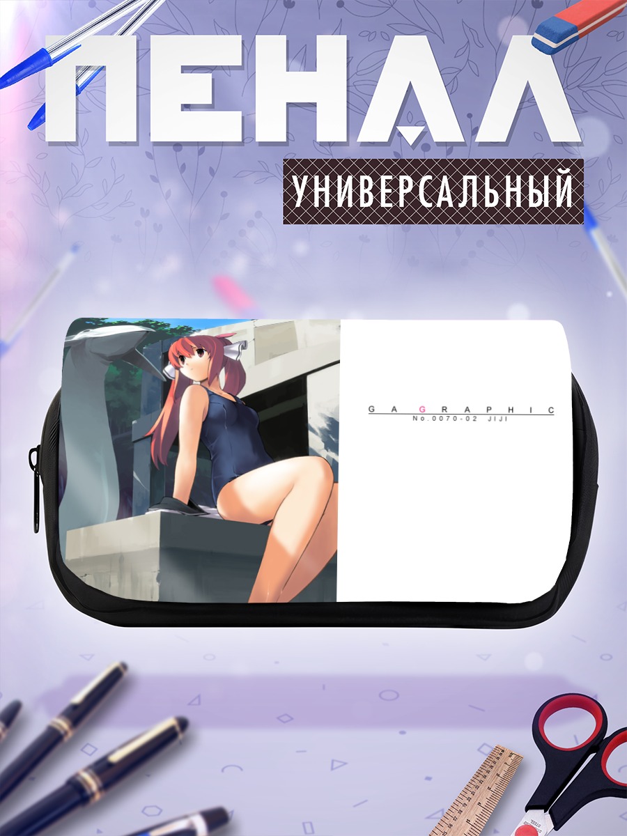 Пенал-косметичка Мику Хацунэ в купальнике