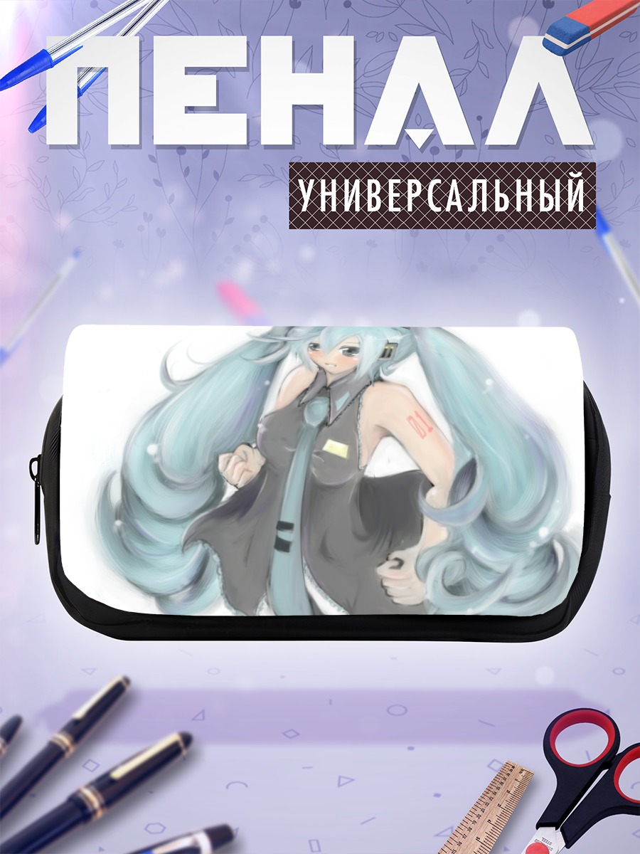 Пенал-косметичка Мику Хацунэ в платье
