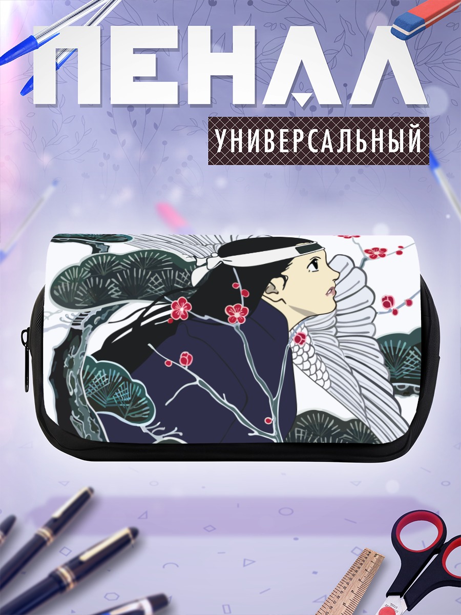 Пенал-косметичка Чиёко Фудзивара в цветах
