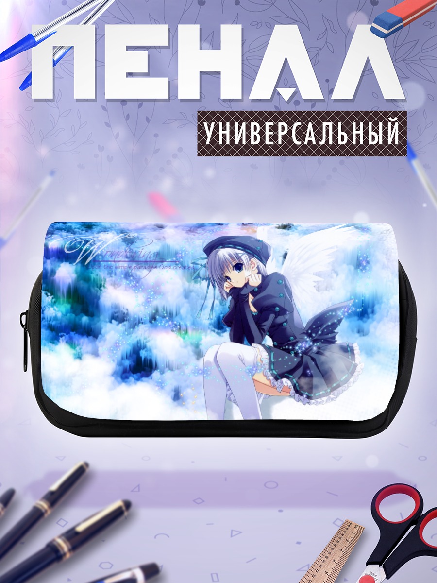 Пенал-косметичка Ангел в берете