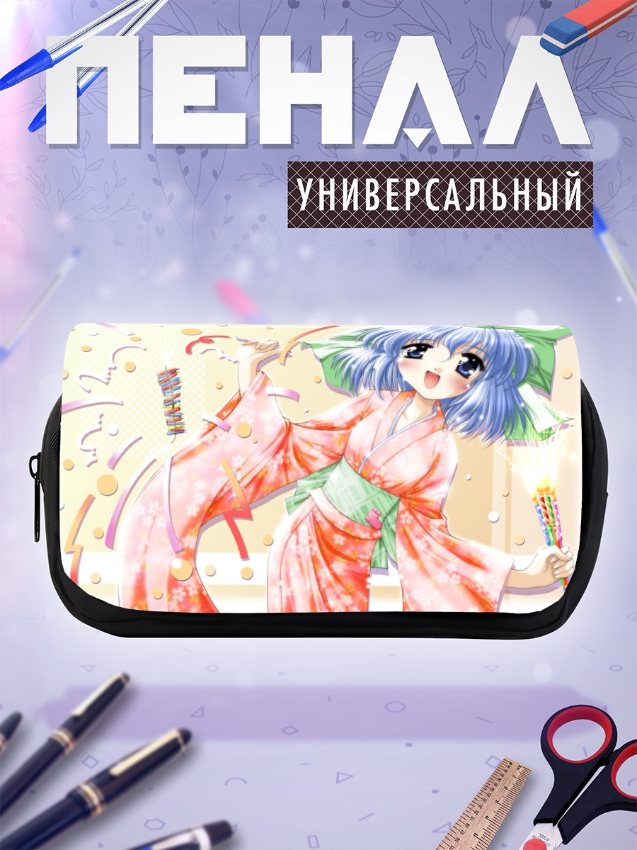 Пенал-косметичка Мику Хацунэ в кимоно