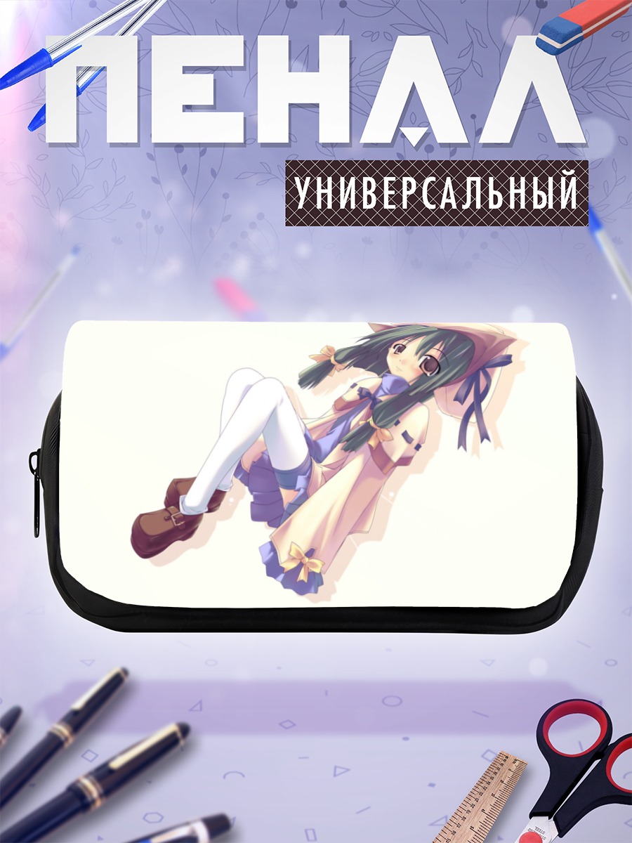 Пенал-косметичка Мику Хацунэ в плаще