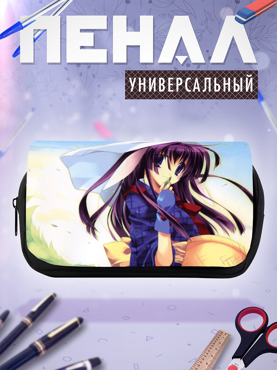 Пенал-косметичка Девушка с заячьими ушками