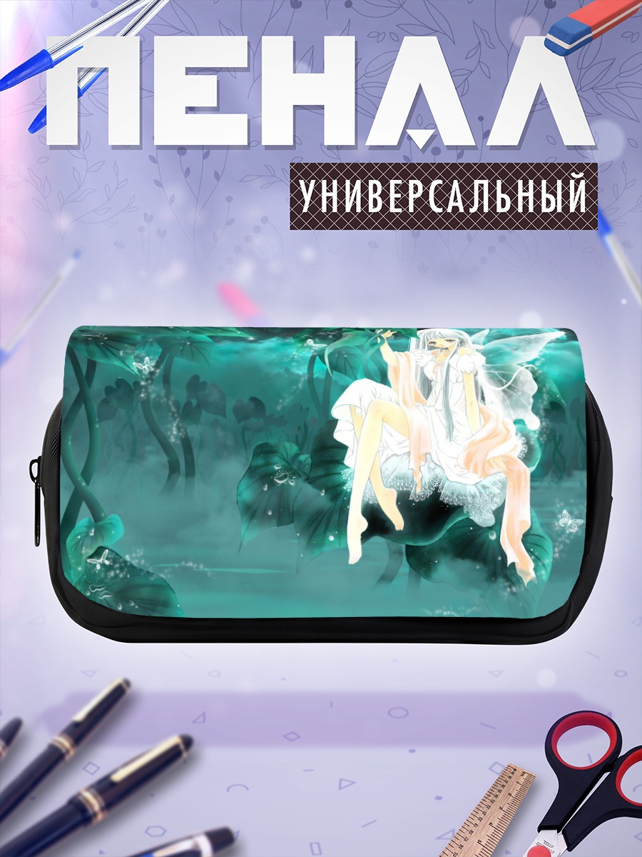 Пенал-косметичка Мику Хацунэ в лесу