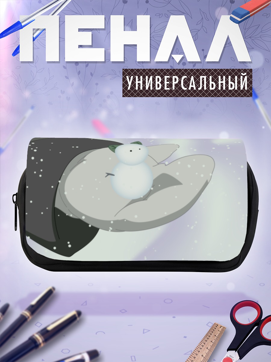Пенал-косметичка Снеговик на ладони