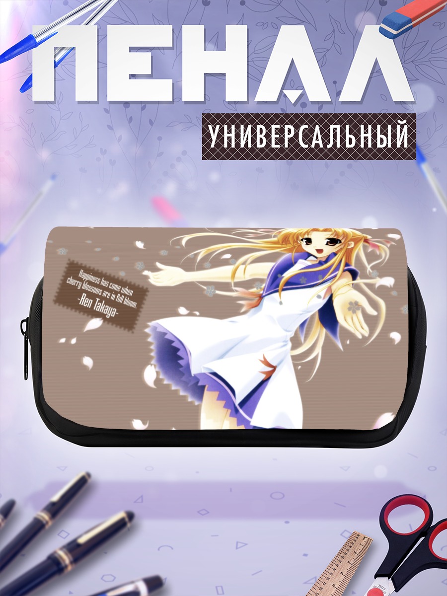Пенал-косметичка Рен Такая в лепестках