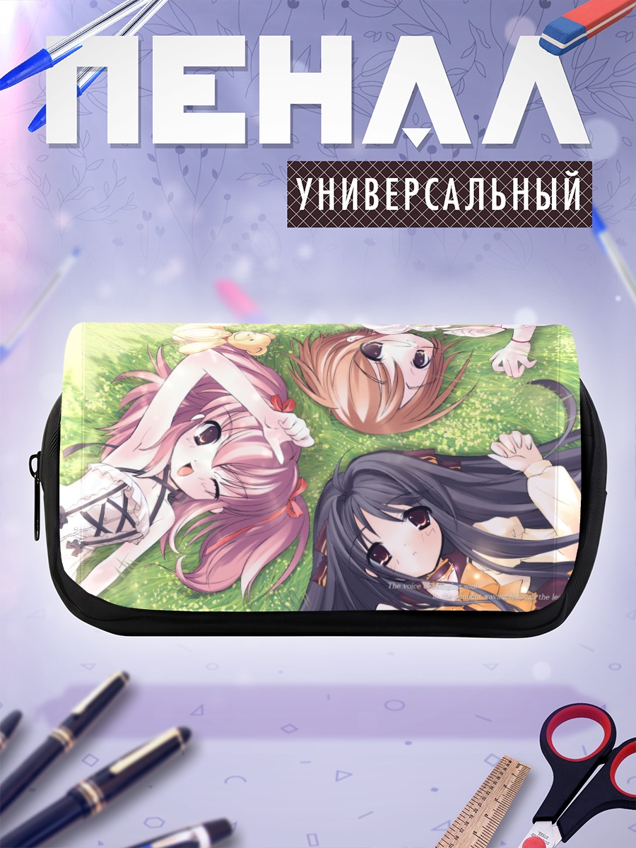 Пенал-косметичка Мику Хацунэ и подруга