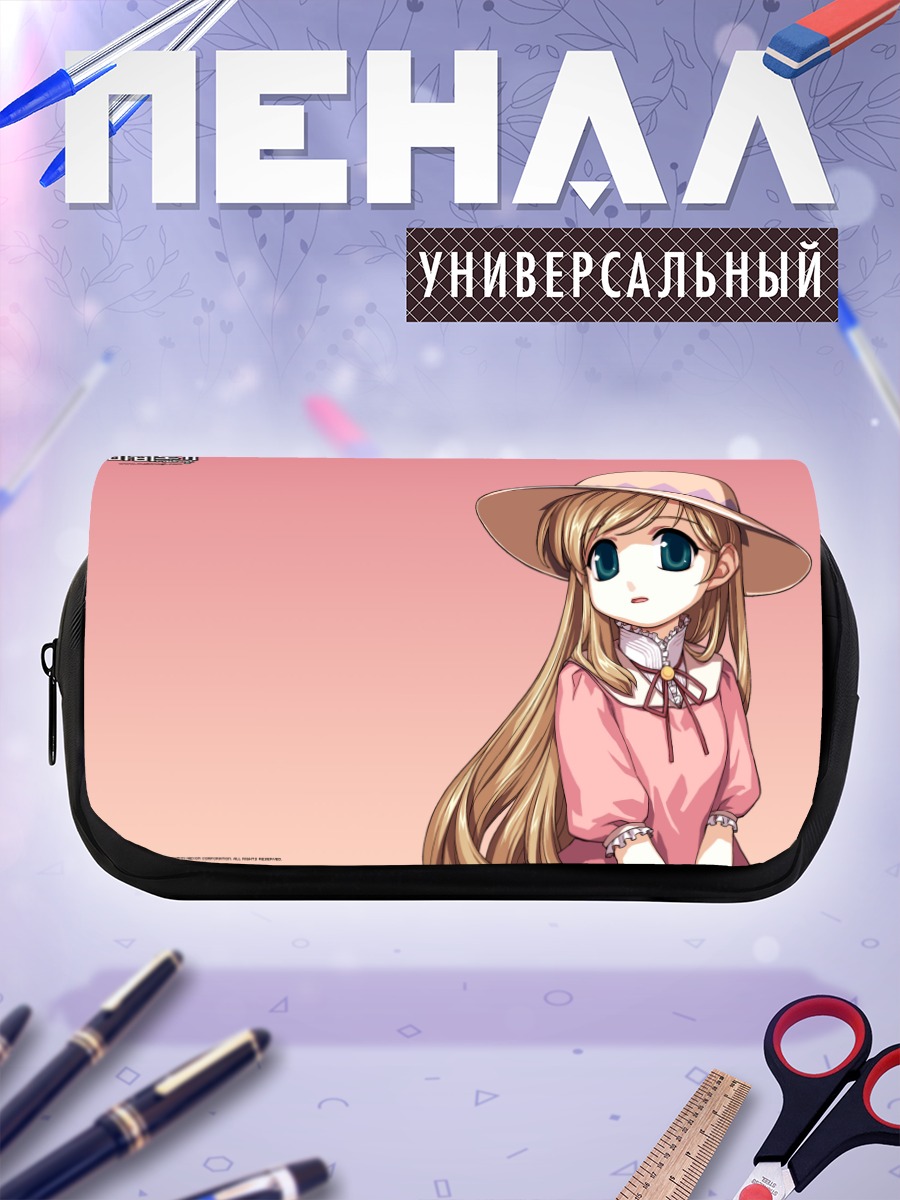 Пенал-косметичка Ибби в шляпе