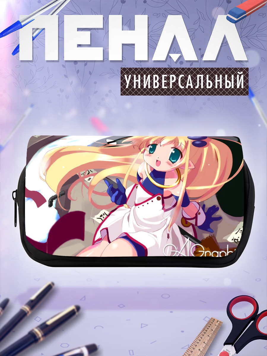 Пенал-косметичка Девочка с ушками