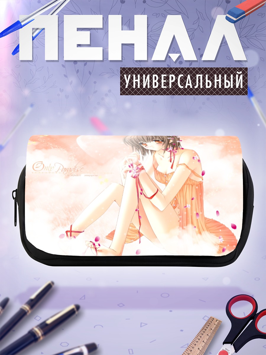 Пенал-косметичка Девушка в лепестках