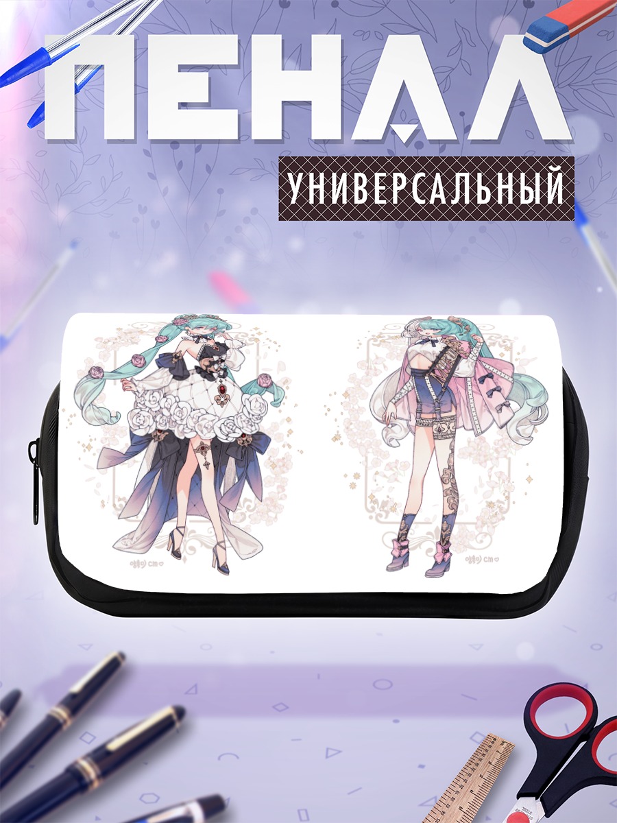 Пенал-косметичка Мику Хацунэ в платье