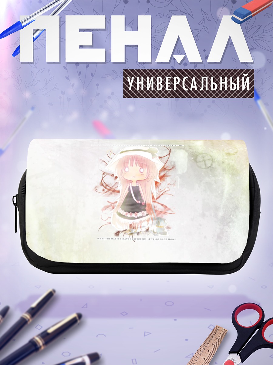 Пенал-косметичка Кобато Ханато в цветах