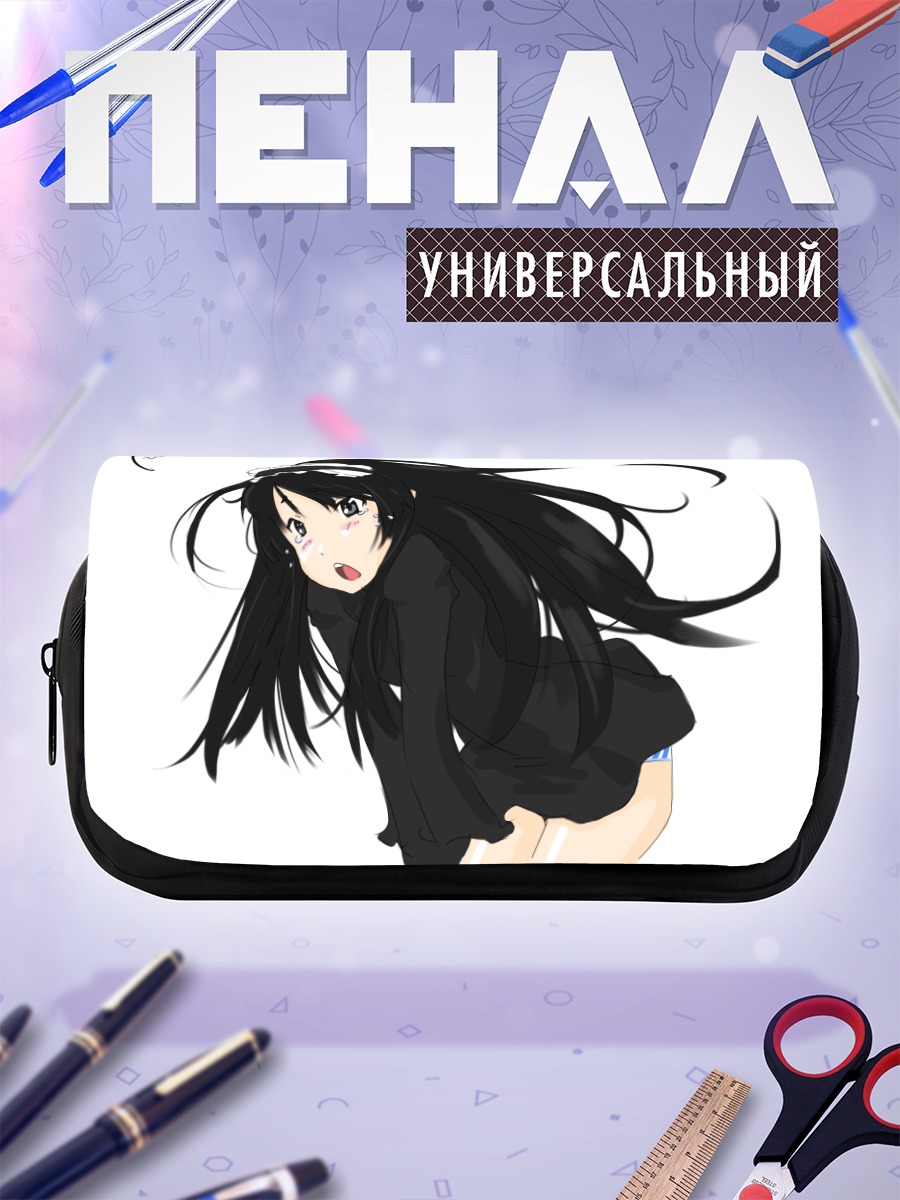 Пенал-косметичка Мио Акияма в черном