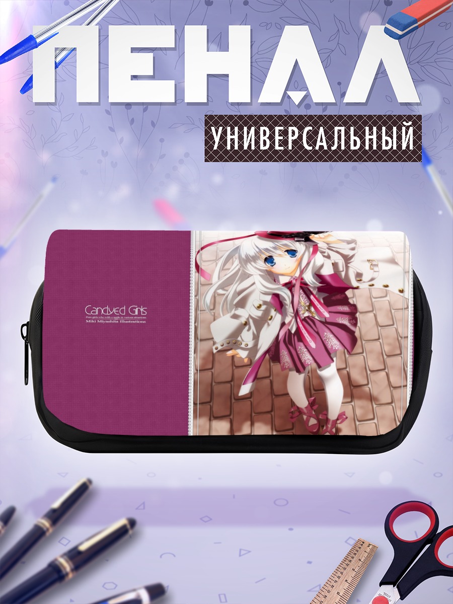 Пенал-косметичка Мику Хацунэ в шляпе