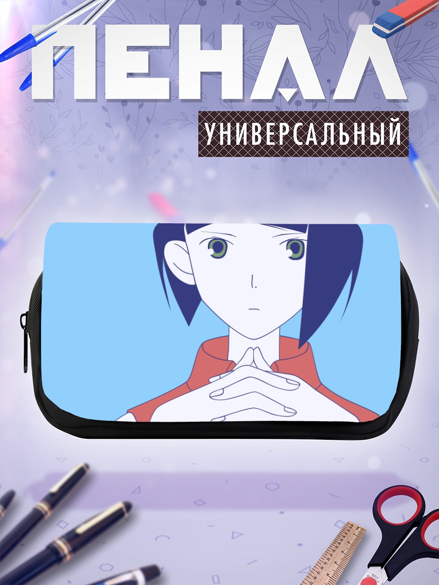 Пенал-косметичка Тиэ Араи в красном
