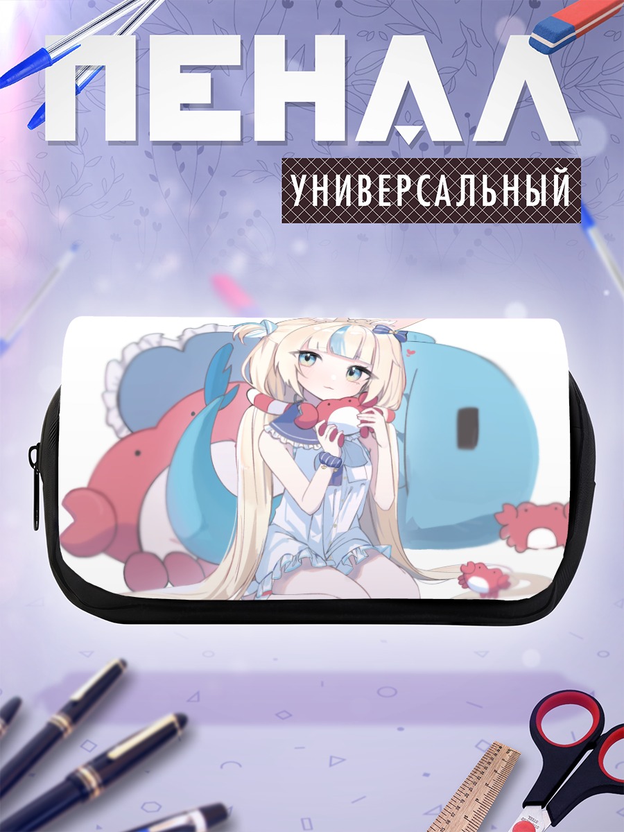 Пенал-косметичка Самеко Саба с рыбой