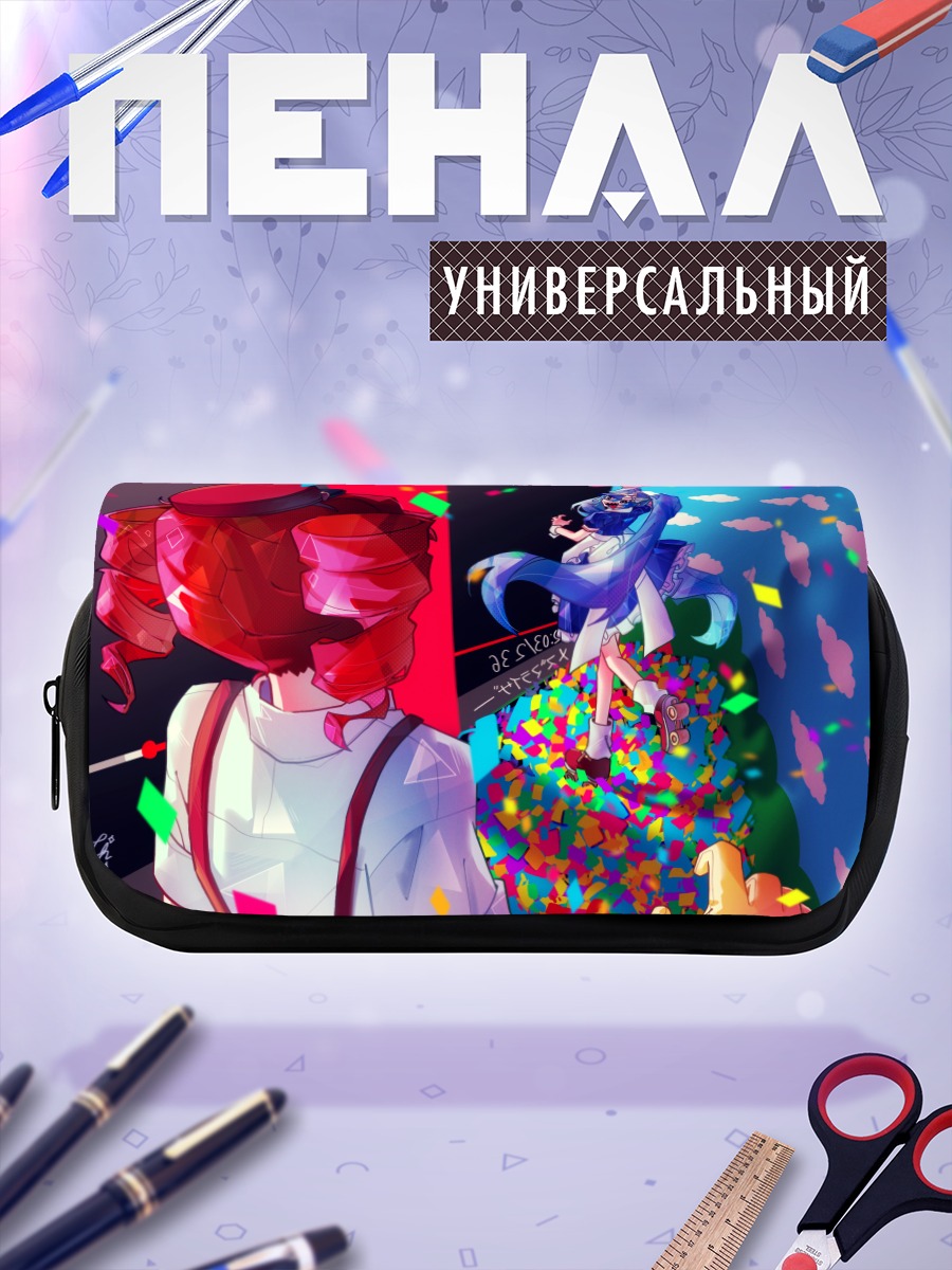 Пенал-косметичка Мику Хацунэ и Тето