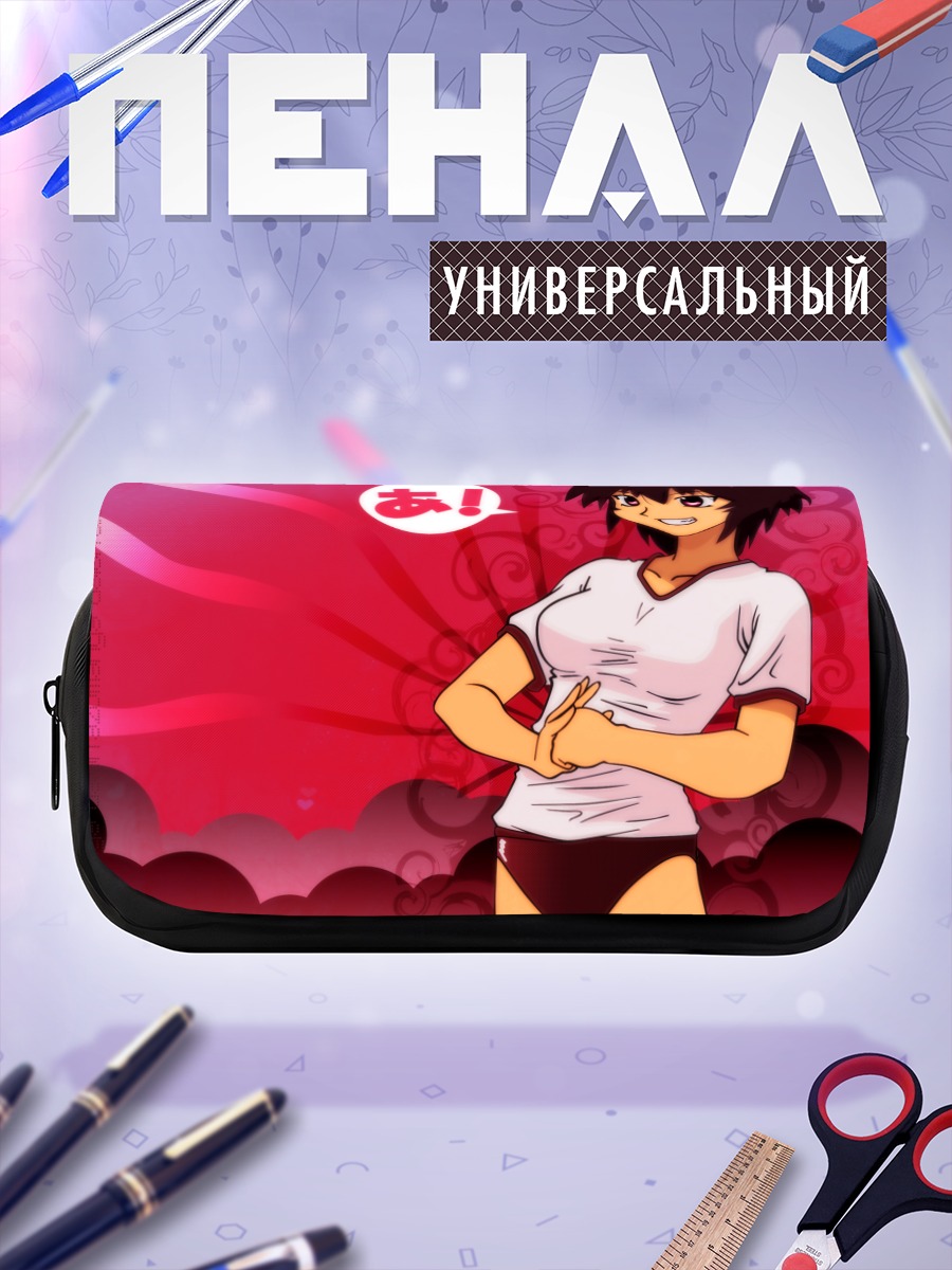 Пенал-косметичка Кагура в белой футболке