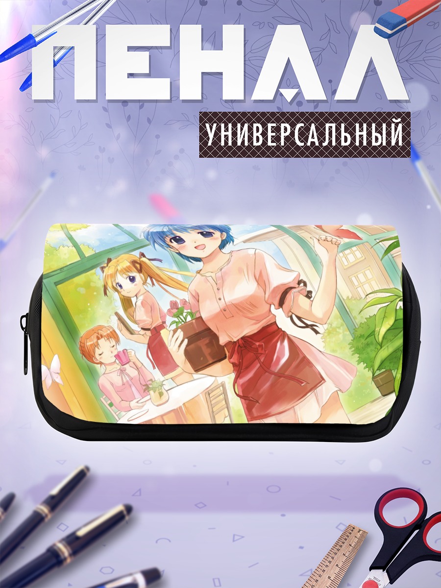Пенал-косметичка Кёко Нисина с цветами