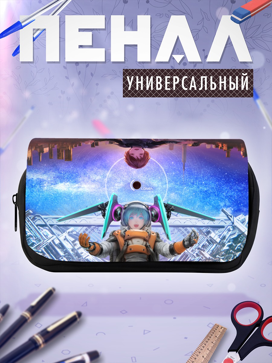 Пенал-косметичка Мику Хацунэ в космосе
