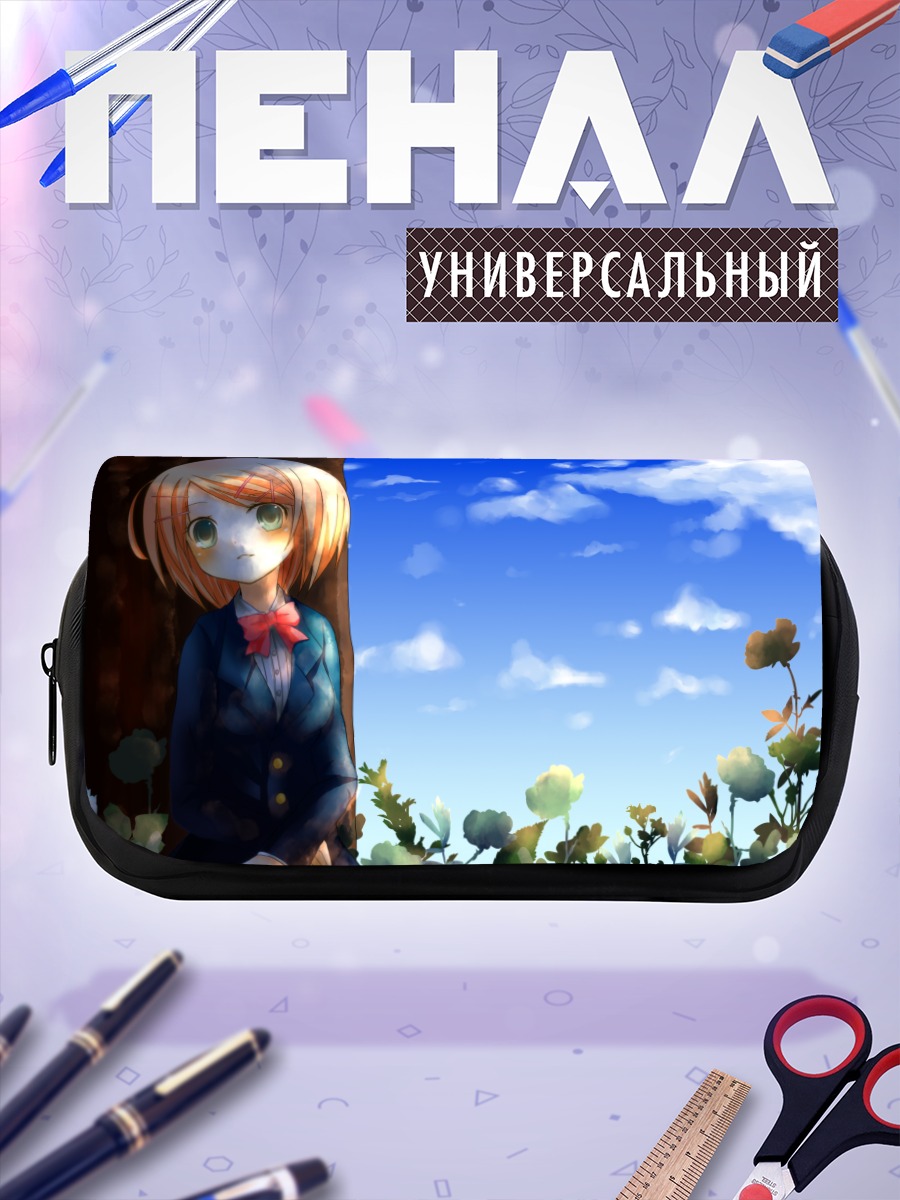 Пенал-косметичка Рин Кагаминэ в цветах