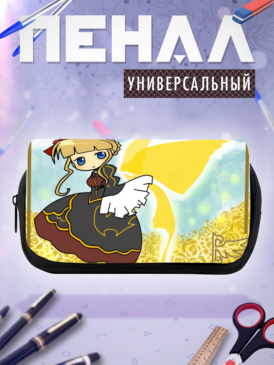 Пенал-косметичка Беатриче в золоте