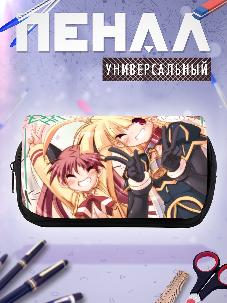 Пенал-косметичка Мику Хацунэ и подруга