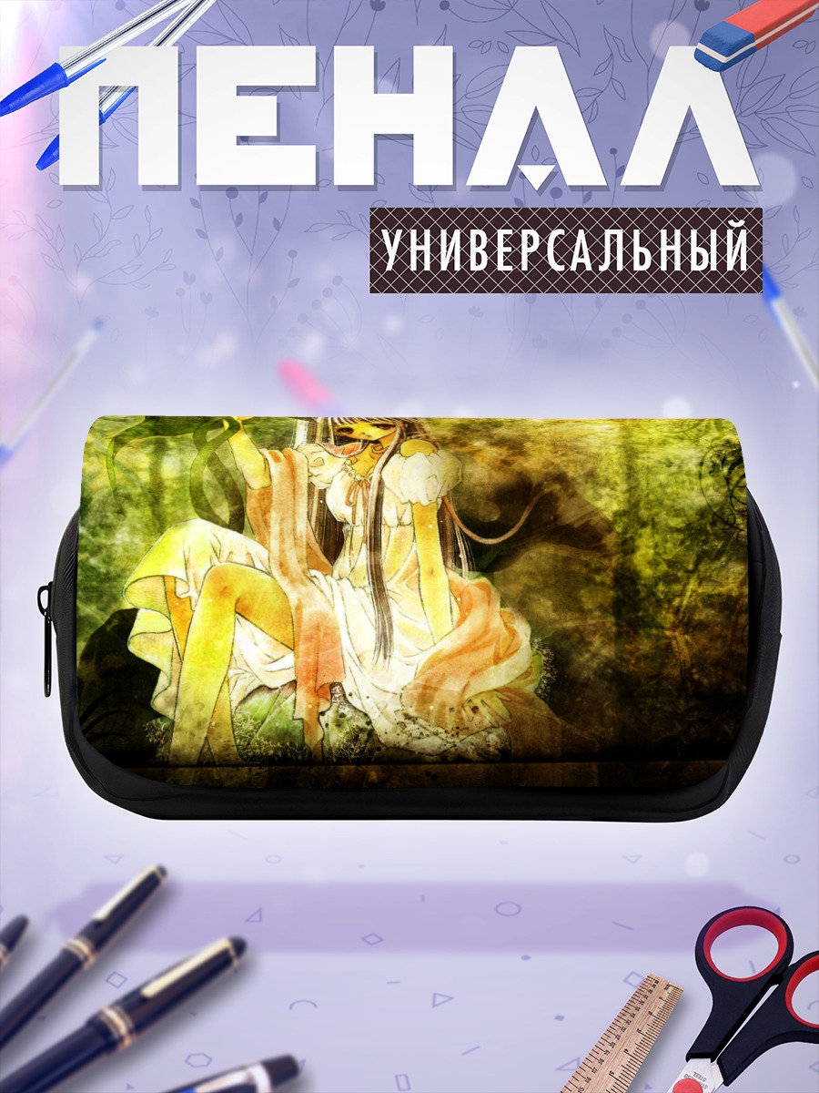 Пенал-косметичка Девушка в лесу