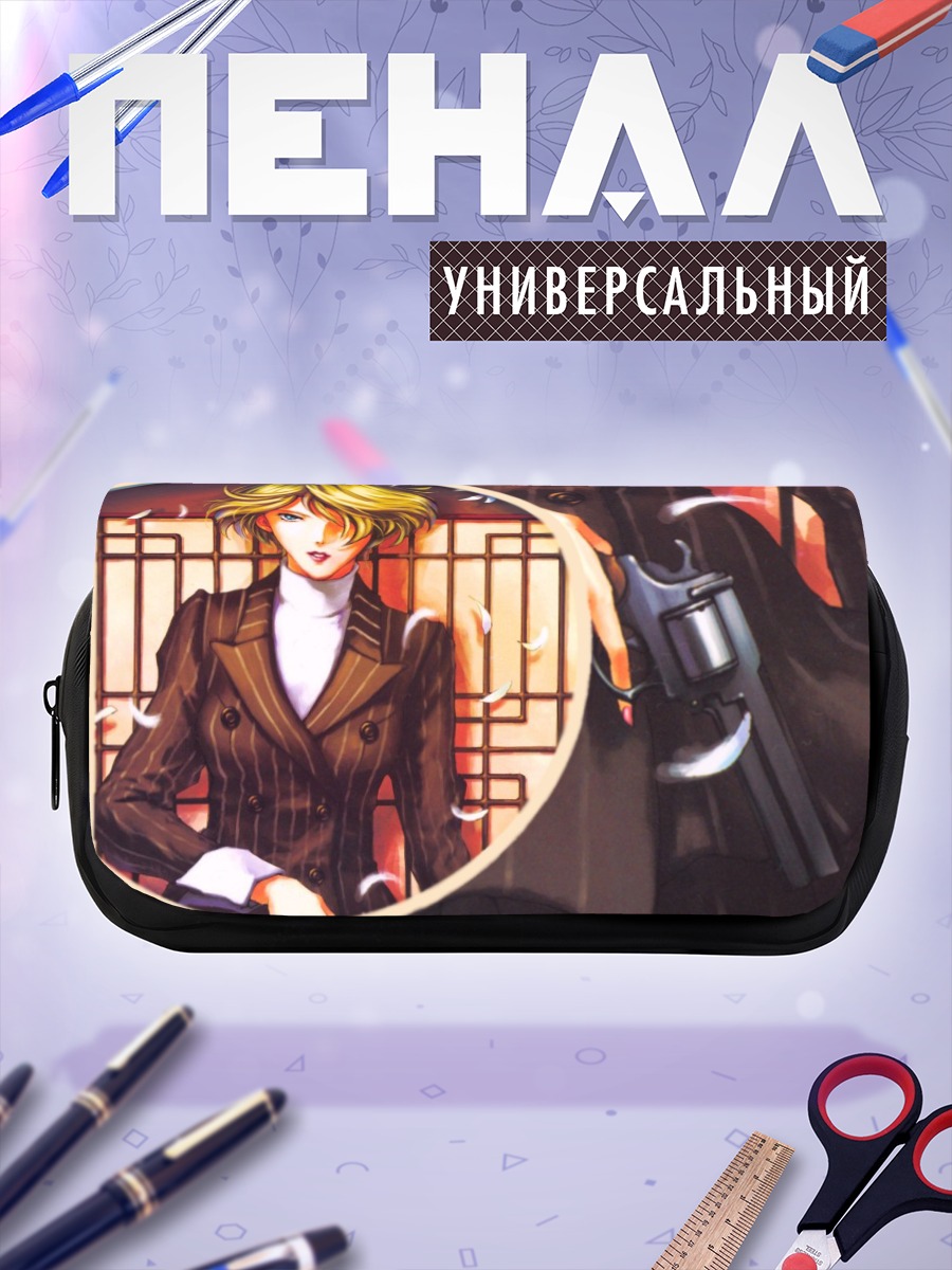 Пенал-косметичка Мария Тачибана с револьвером