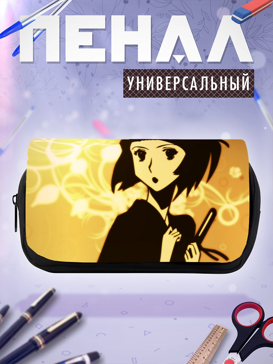 Пенал-косметичка Фуу в цветах