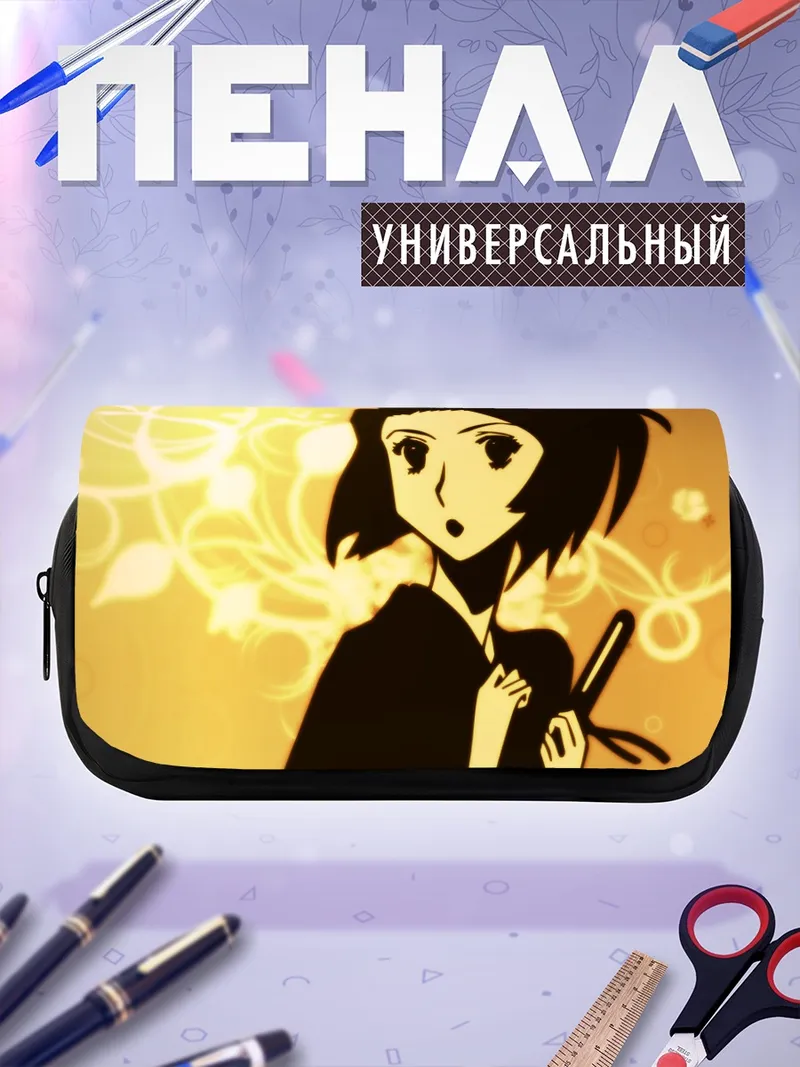 Пенал-косметичка Фуу в цветах