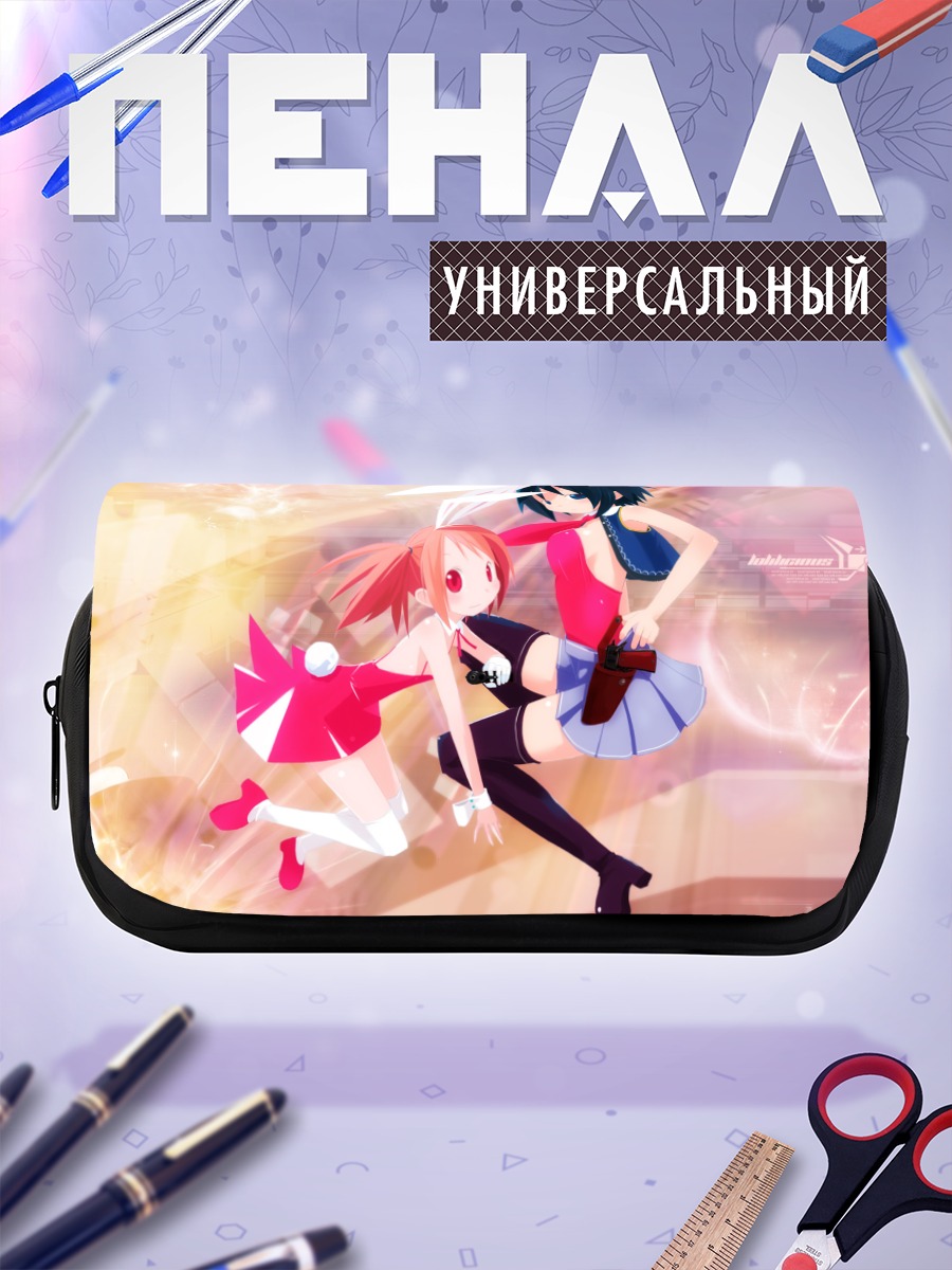 Пенал-косметичка Зайки в красном