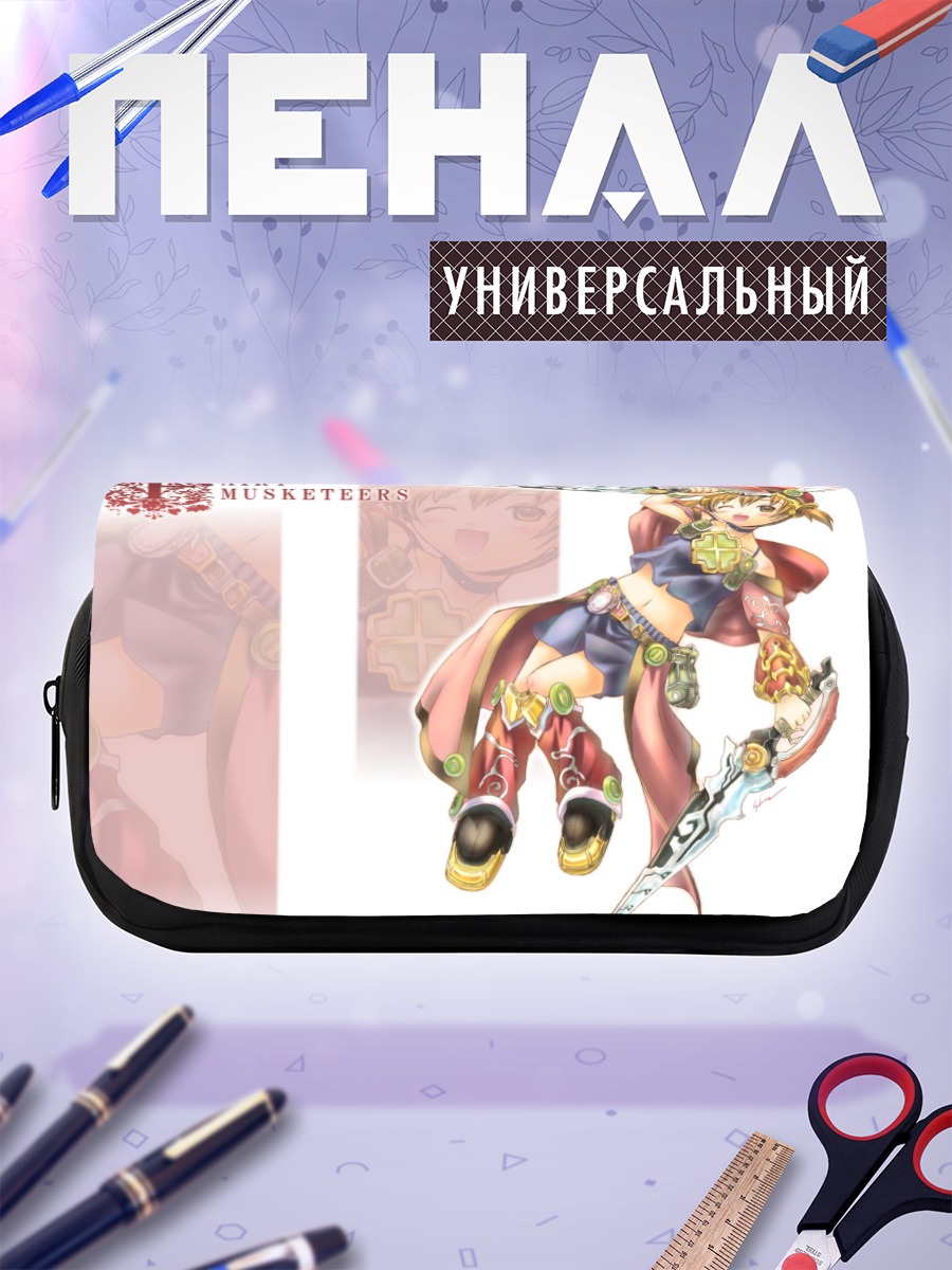 Пенал-косметичка Акадзукин с мечами