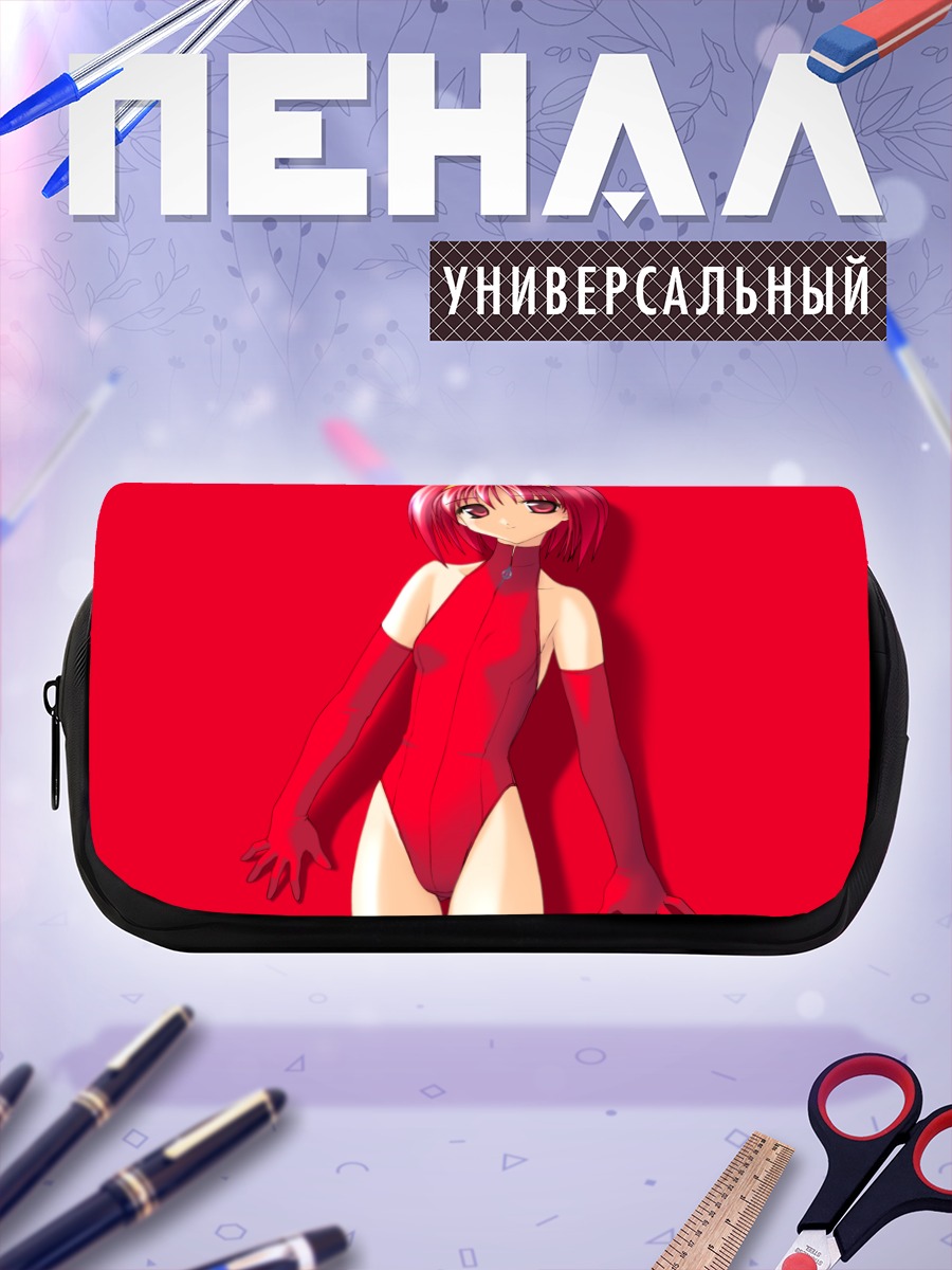 Пенал-косметичка Акари Камигиши в красном
