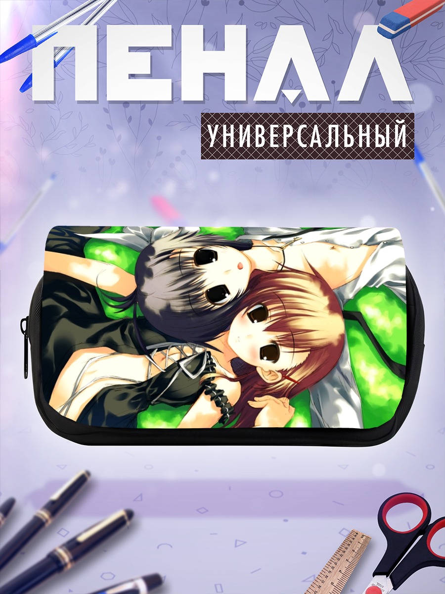 Пенал-косметичка Мику Хацунэ и подруга