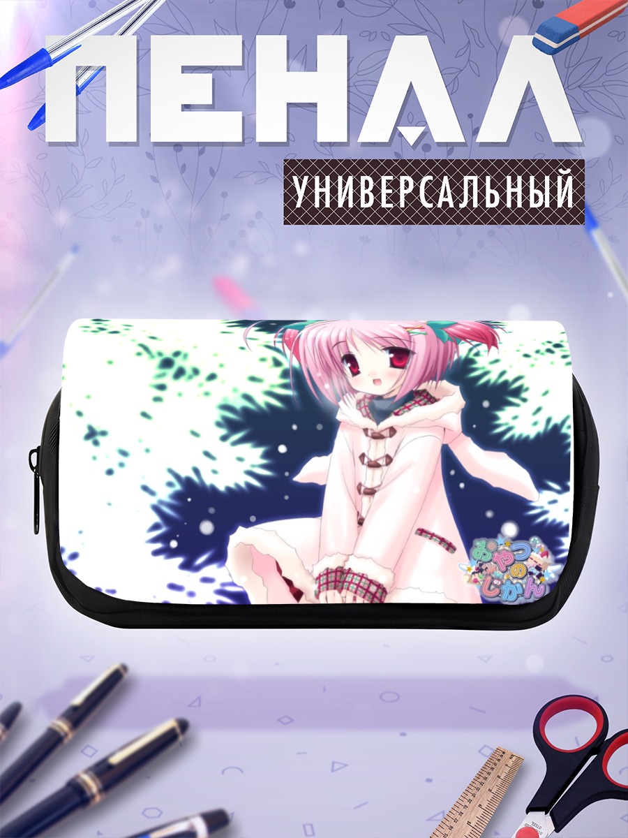 Пенал-косметичка Мику Хацунэ в снегу