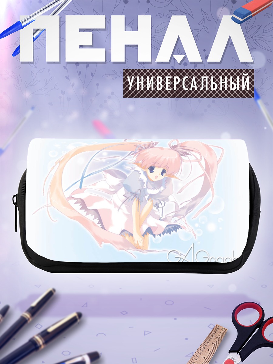 Пенал-косметичка Девочка с ушками