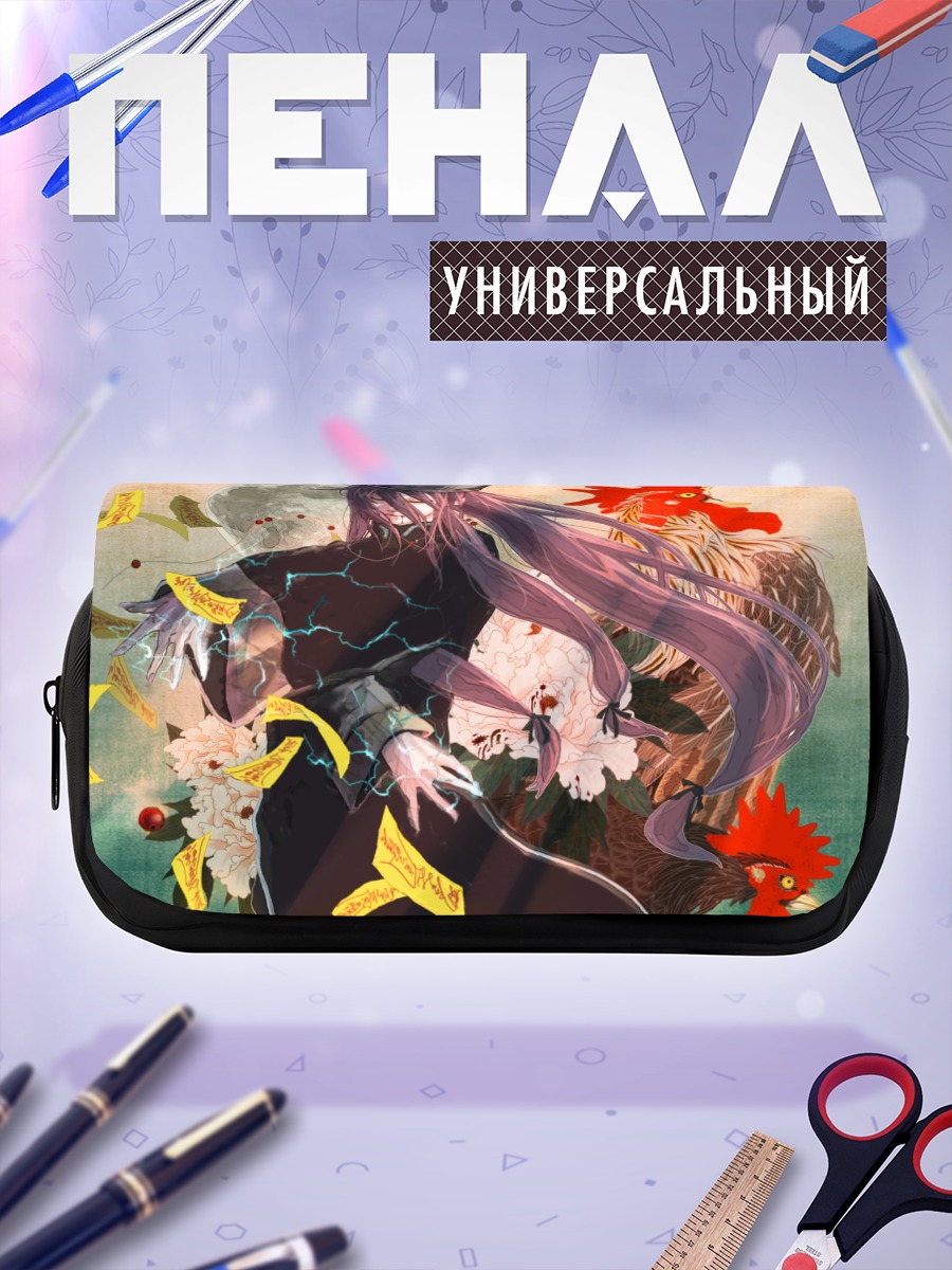 Пенал-косметичка Гакупо Камуи с петухами
