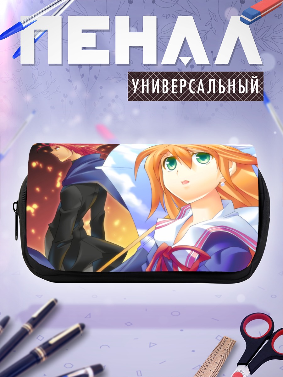 Пенал-косметичка Мику Хацунэ и спутник