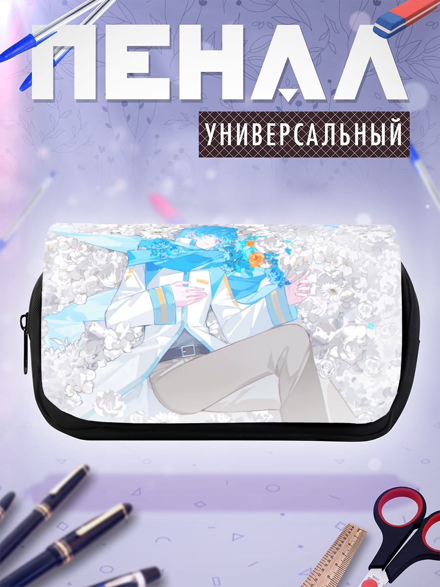 Пенал-косметичка Кайто в цветах