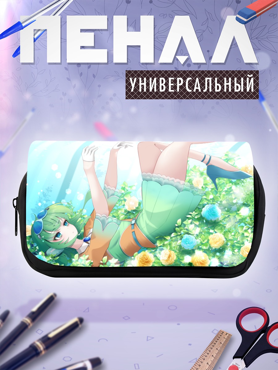 Пенал-косметичка Гуми в цветах