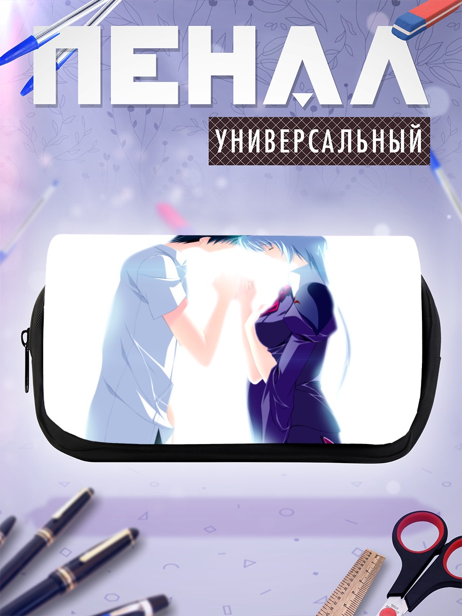 Пенал-косметичка Мику Хацунэ и парень