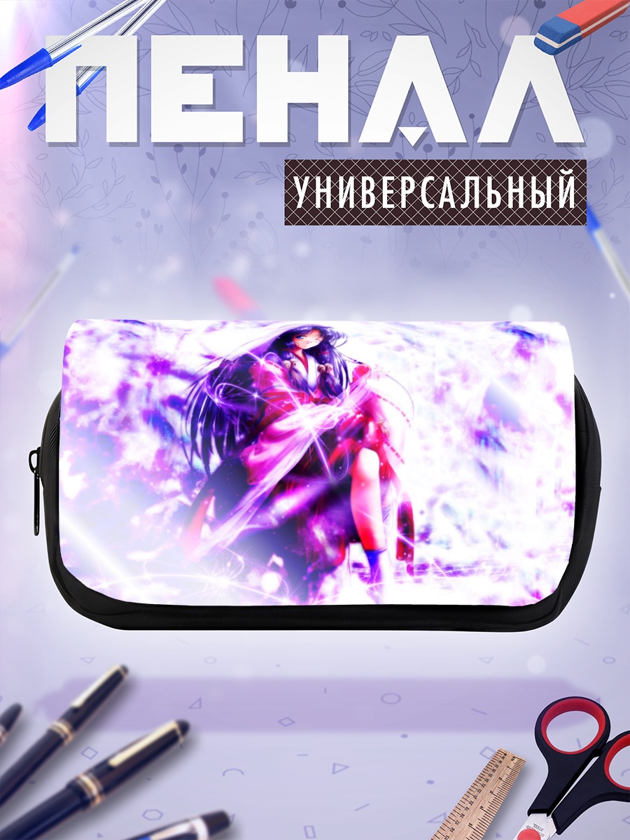 Пенал-косметичка Канна в цветах