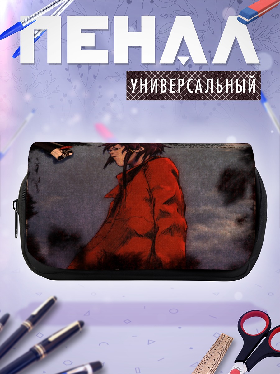 Пенал-косметичка Лэйн Ивакура в красном