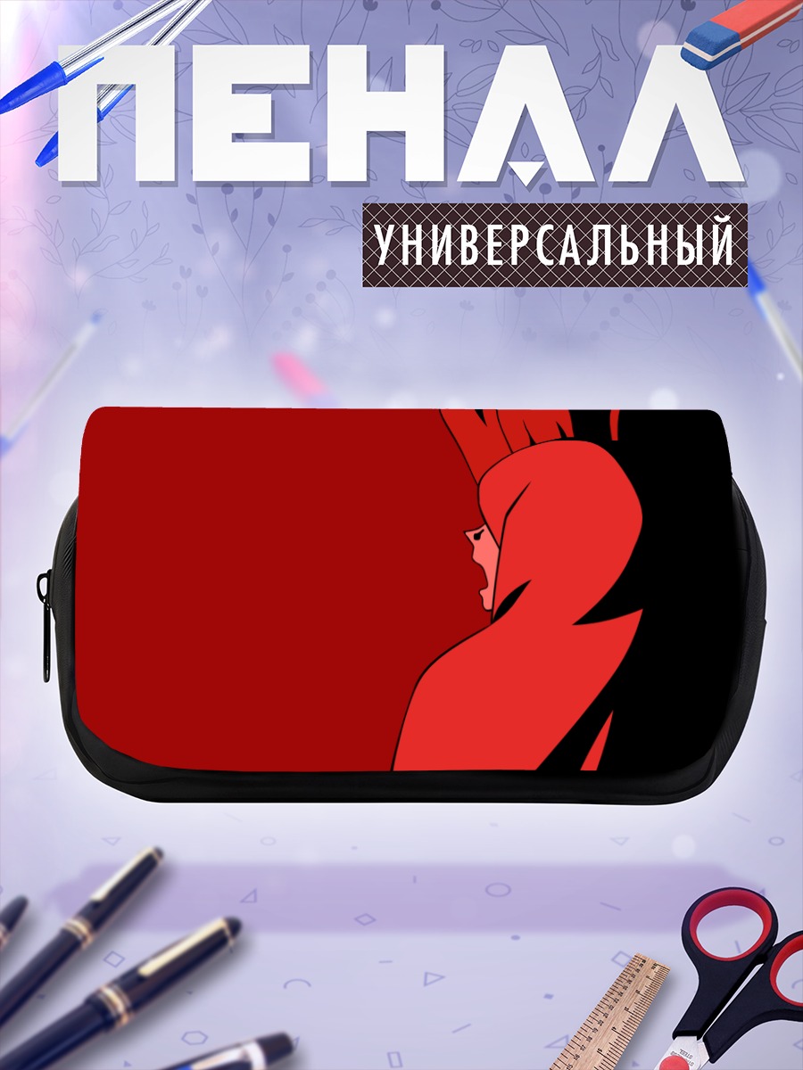 Пенал-косметичка Кири Комори в красном