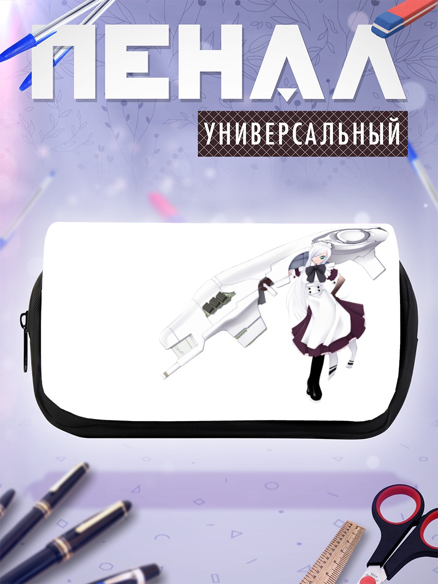 Пенал-косметичка Мику Хацунэ с пушкой