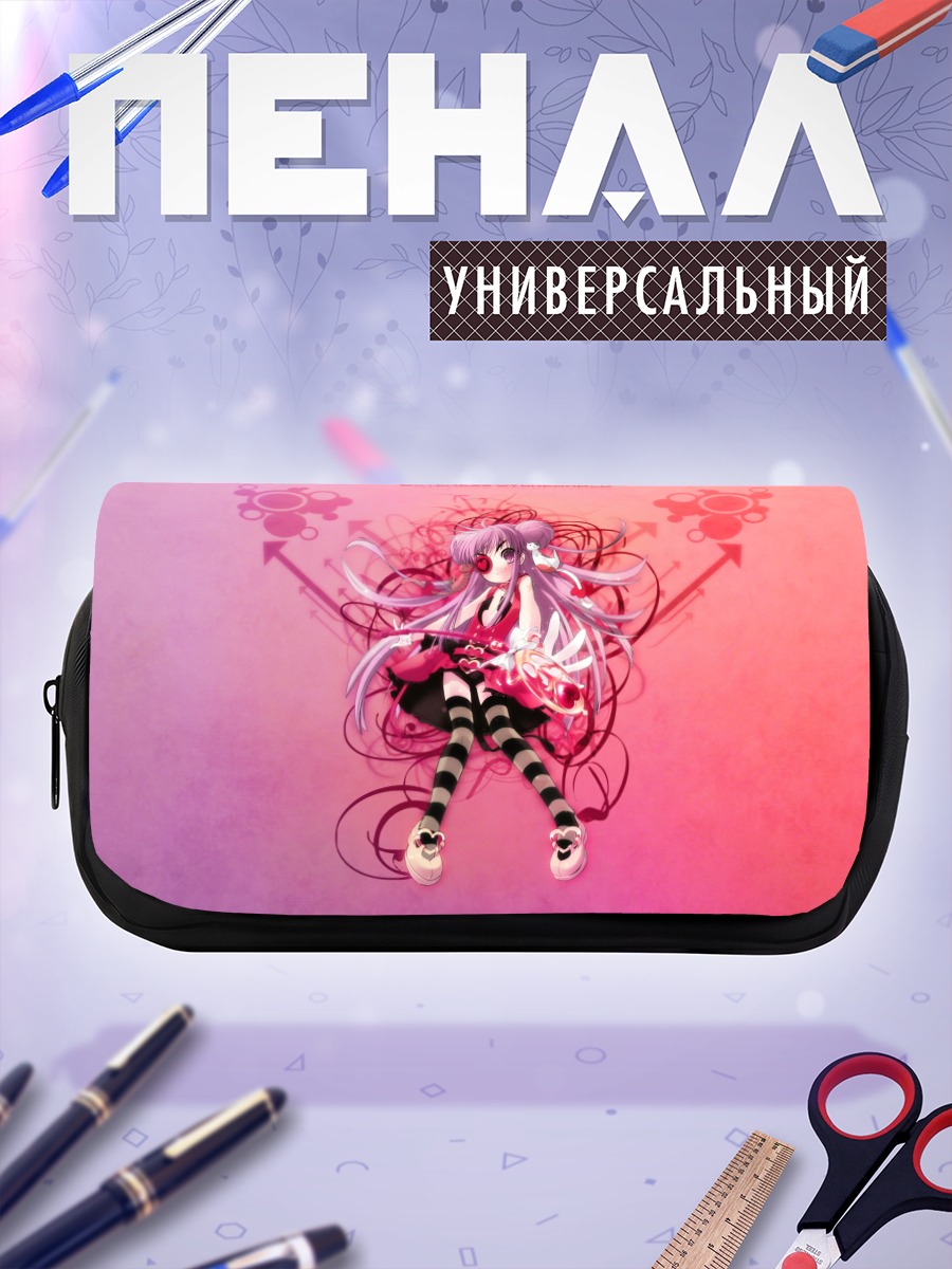 Пенал-косметичка Мику Хацунэ в розовом
